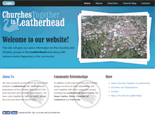 Tablet Screenshot of churchesleatherhead.org